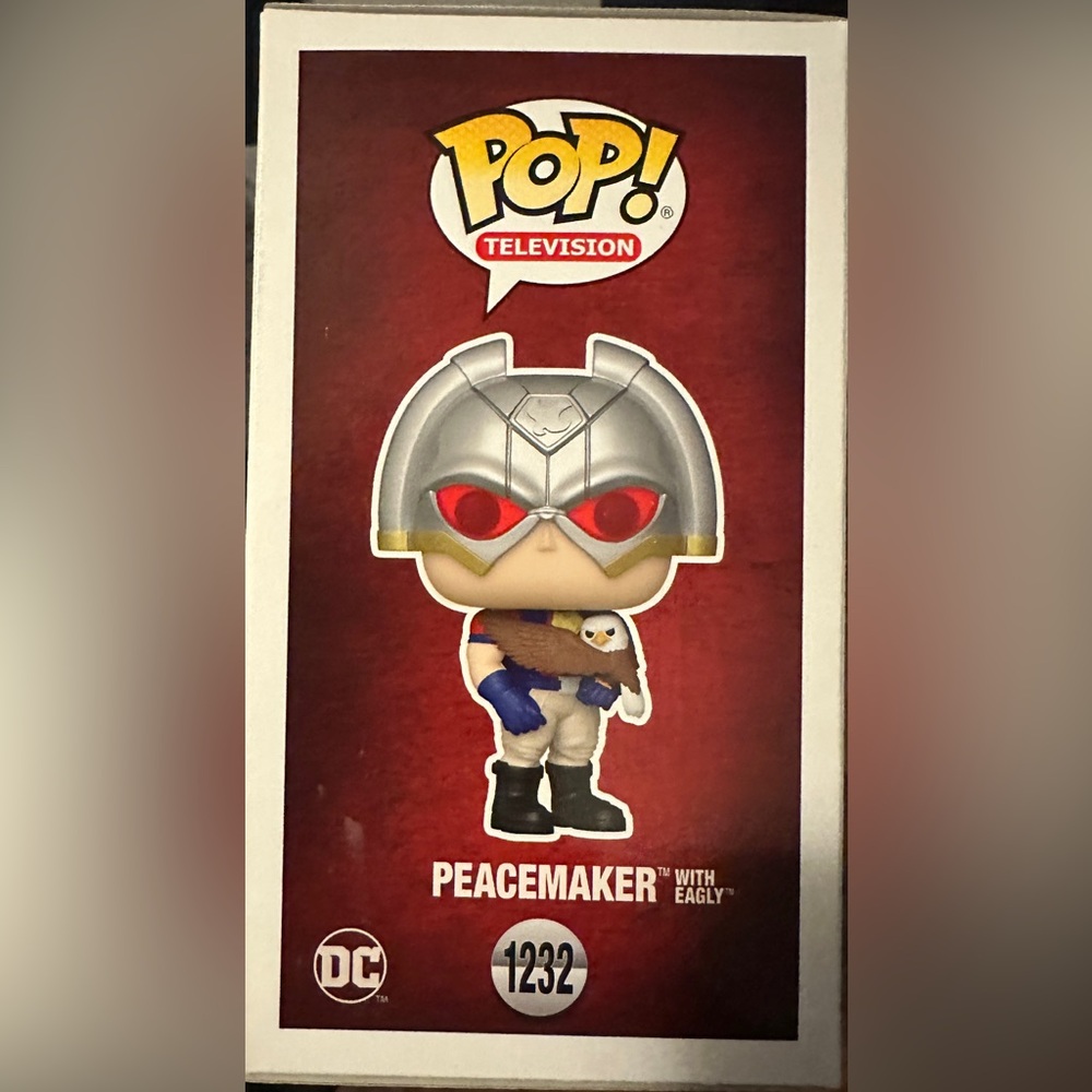 Funko Pop! Television DC Peacemaker W/Eagly. NWB. - Picture 5 of 5